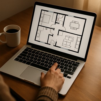 Noutbukda interyer üçün qısa onlayn məsləhət görüşü